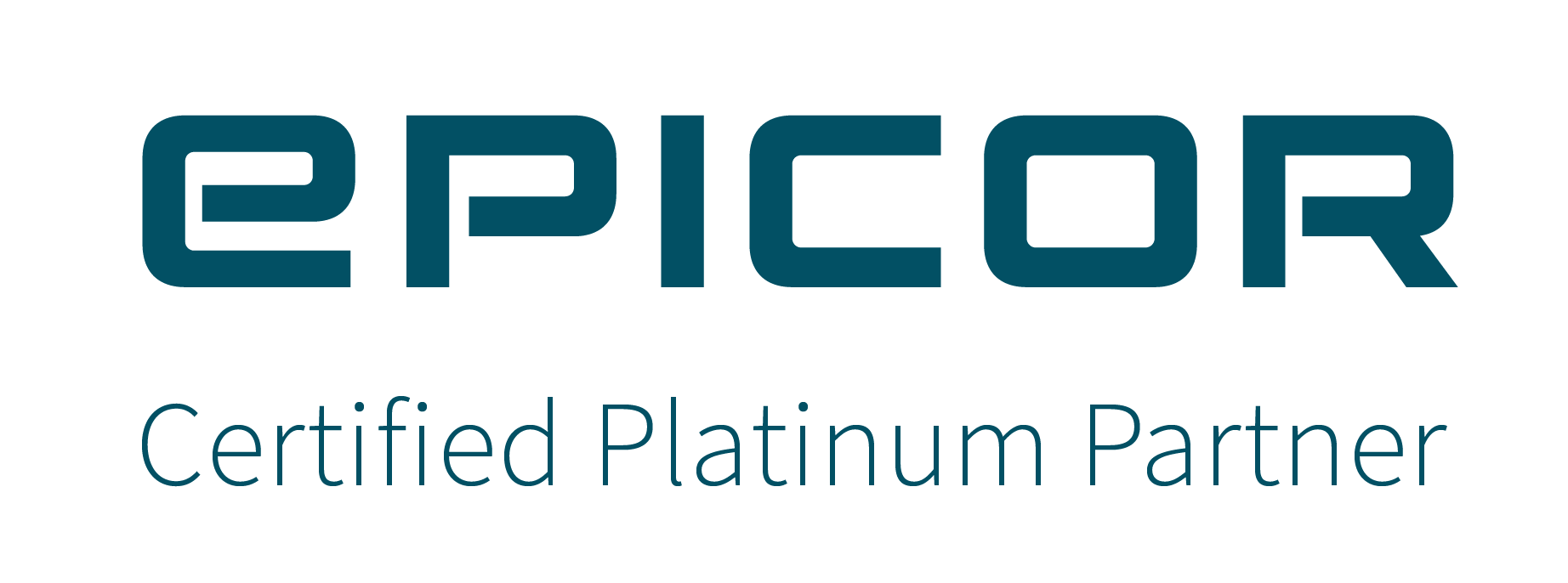 Epicor Certified Platinum Partner badge